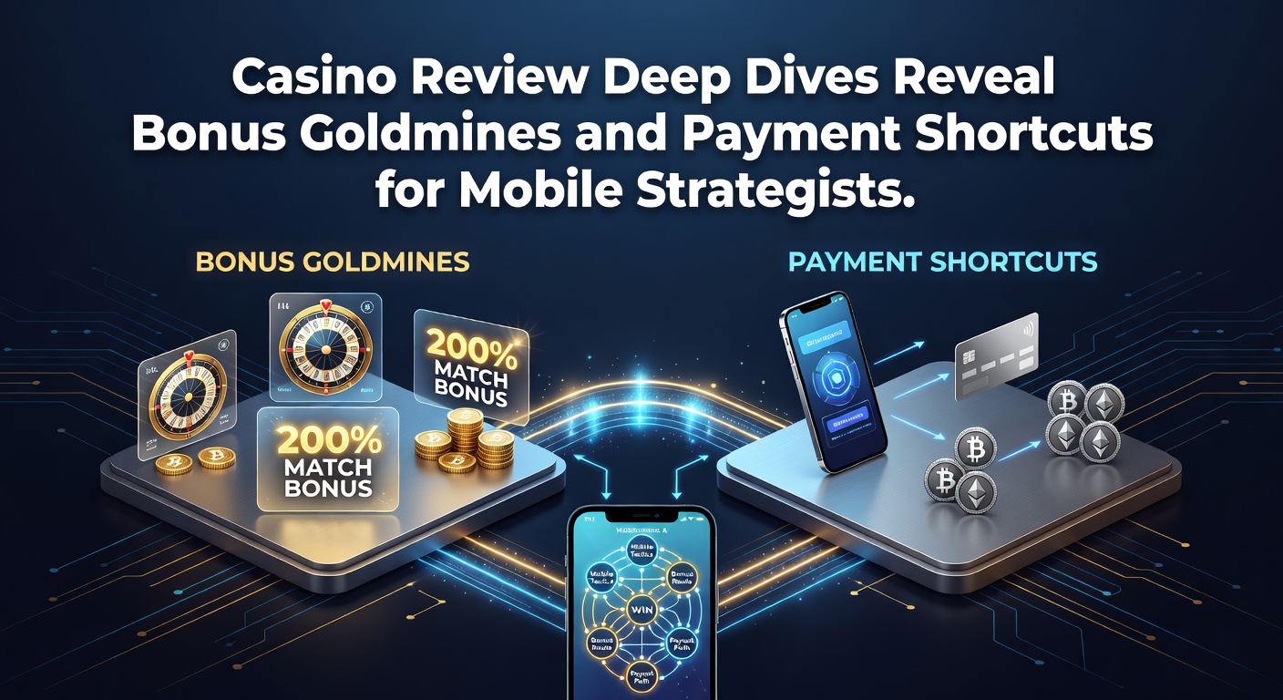 Dynamic graphic of a casino bonus vault overflowing with gold coins alongside speed lines representing rapid mobile transactions, symbolizing quick wins and efficient payouts