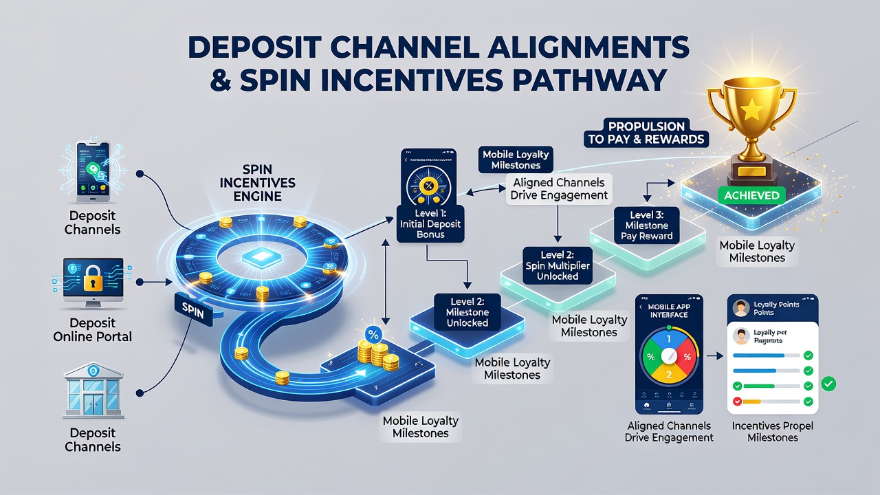 Dashboard view of mobile loyalty progress tracking with spin rewards and payout timelines highlighted