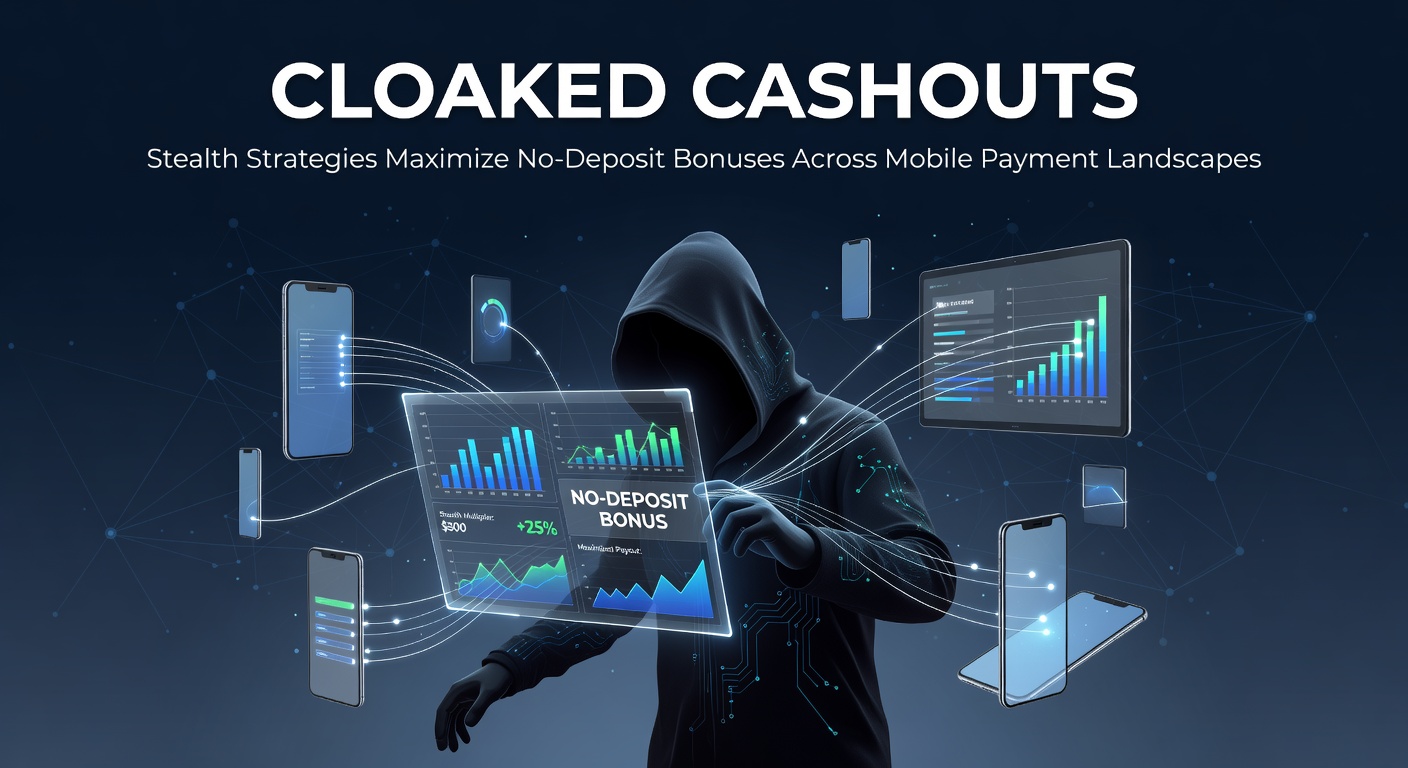 Illustration of interconnected mobile payment icons—e-wallets, crypto wallets, and bank transfers—flowing toward a secure vault, symbolizing seamless and discreet cashout routes in the mobile casino ecosystem