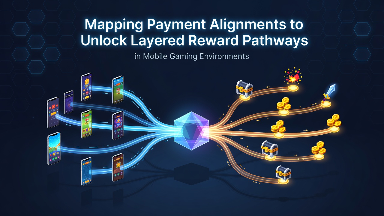 Dashboard view of mobile game analytics linking payment types to reward pathway progression