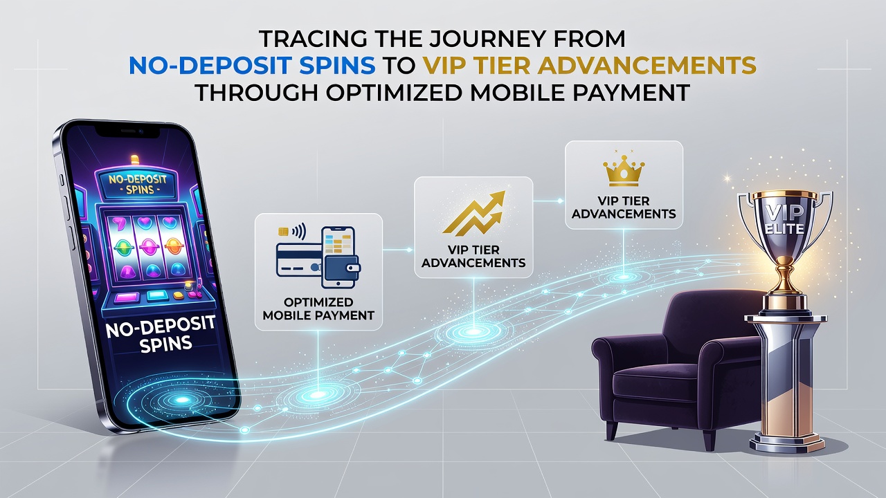 Player dashboard showing VIP tier progression linked to mobile payment history and accumulated spins